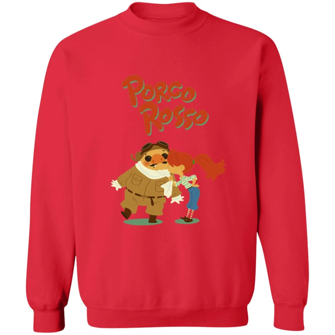 Porco Rosso – The Kiss Sweatshirt - Image 16