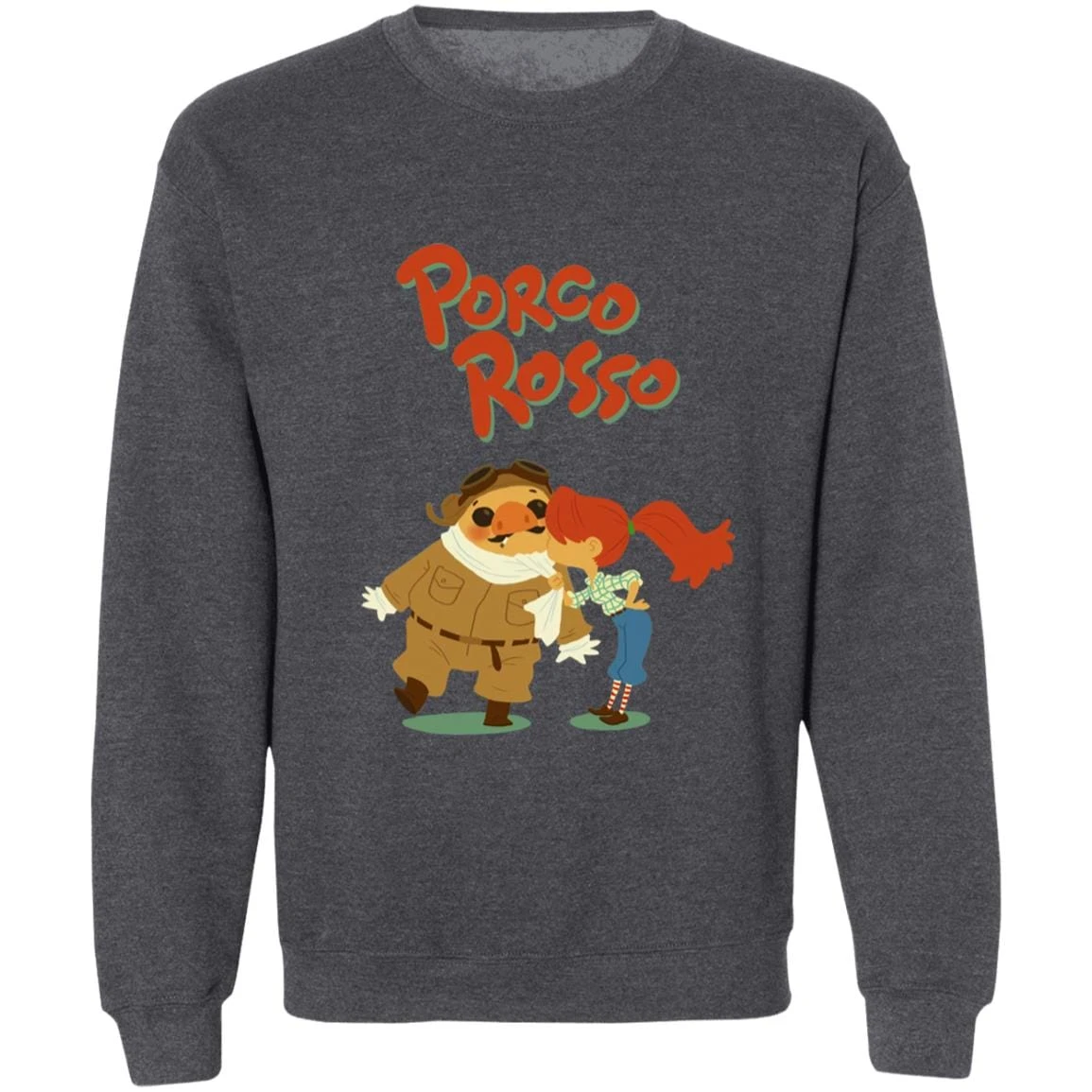 Porco Rosso – The Kiss Sweatshirt - Image 7