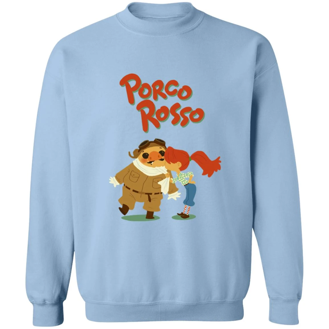 Porco Rosso – The Kiss Sweatshirt - Image 8