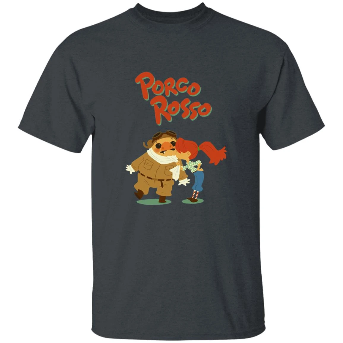 Porco Rosso – The Kiss T Shirt - Image 11