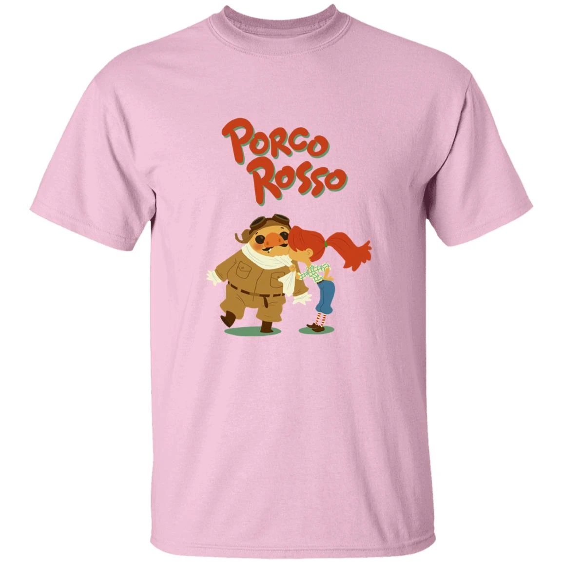 Porco Rosso – The Kiss T Shirt - Image 5