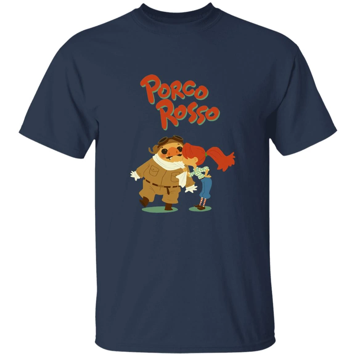 Porco Rosso – The Kiss T Shirt - Image 7
