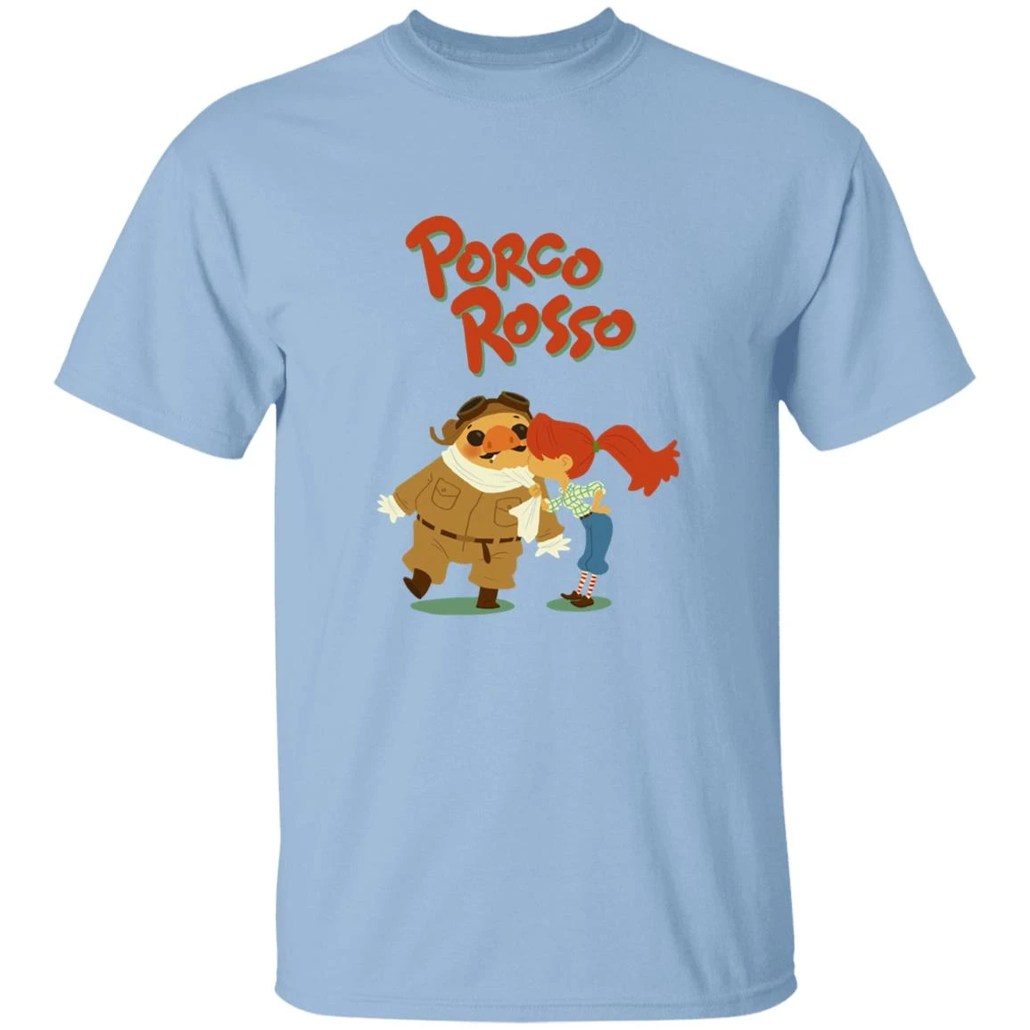 Porco Rosso – The Kiss T Shirt - Image 12