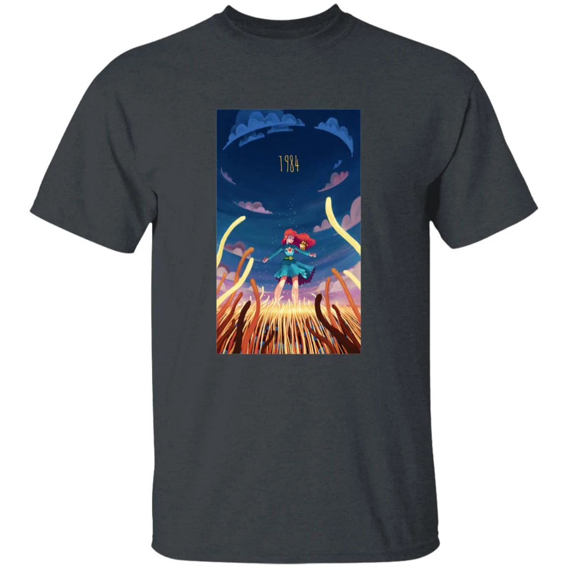 Nausicaa 1984 Illustration T Shirt - Image 11