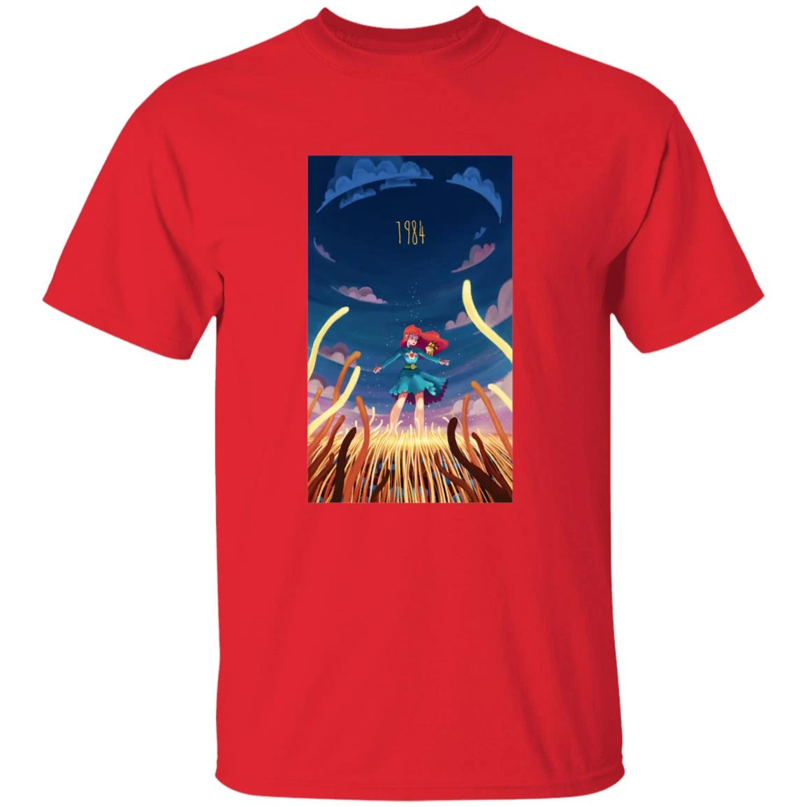 Nausicaa 1984 Illustration T Shirt - Image 8