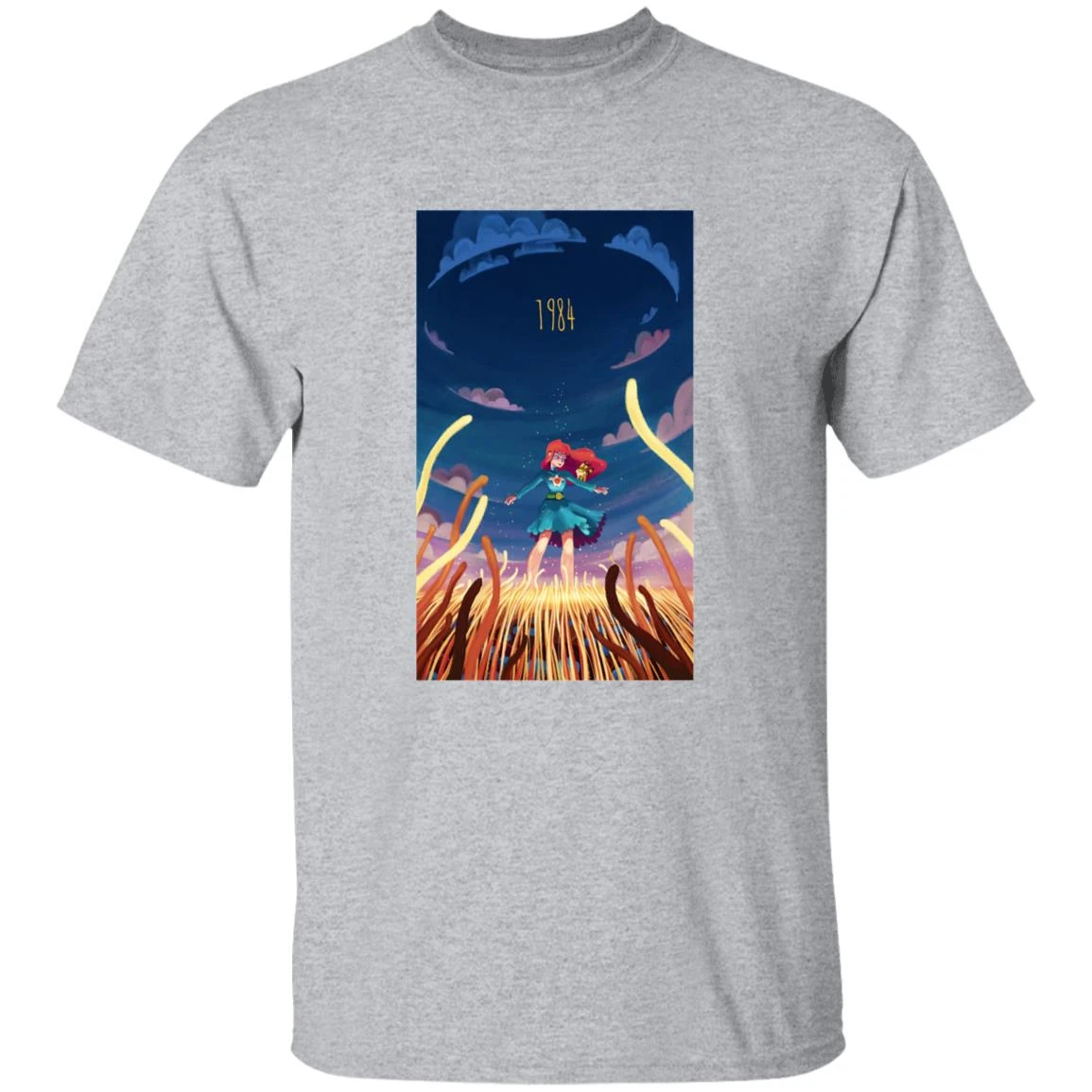 Nausicaa 1984 Illustration T Shirt - Image 9