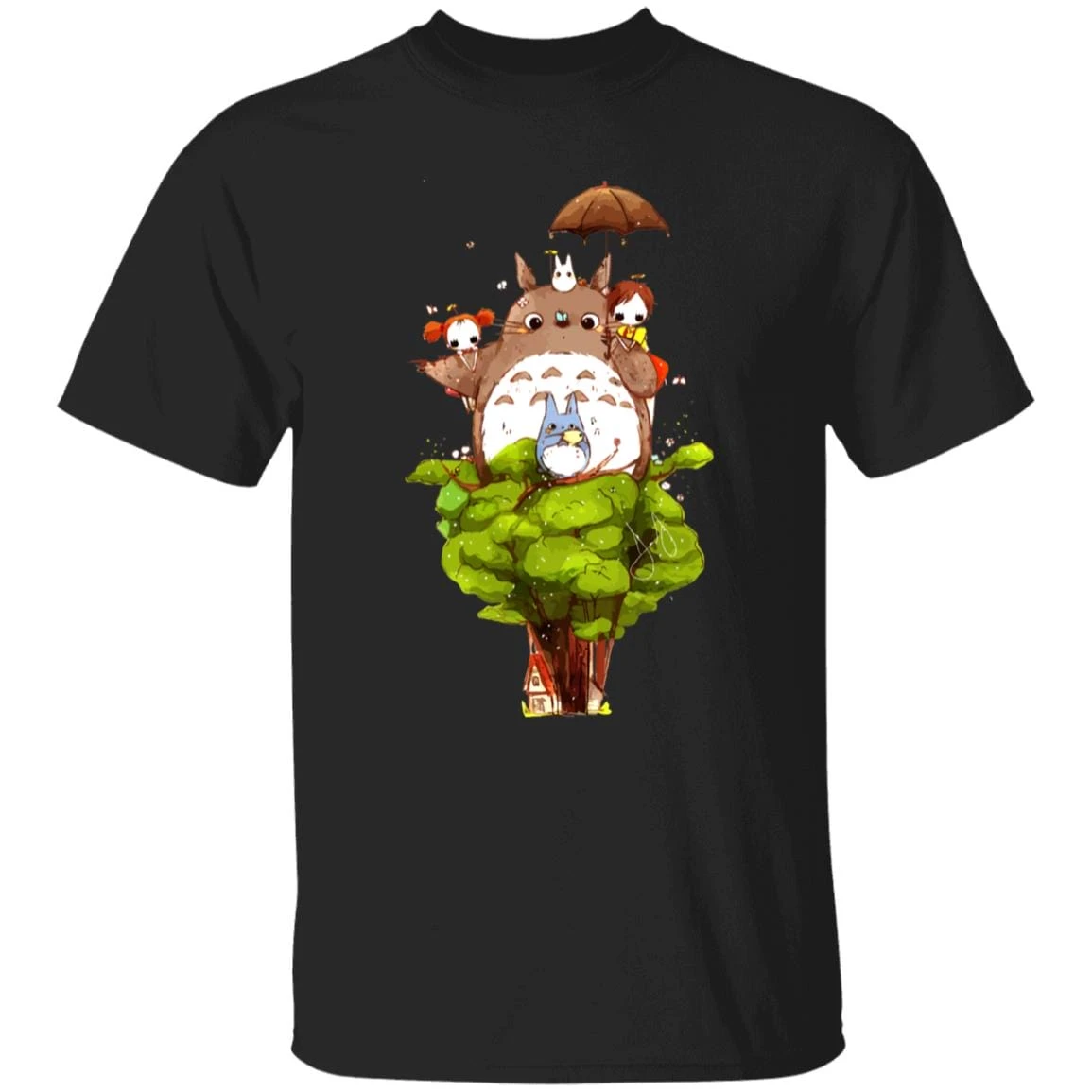 My Neighbor Totoro Characters Cartoon Style T Shirt - Image 10