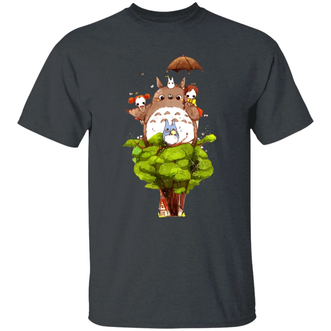 My Neighbor Totoro Characters Cartoon Style T Shirt - Image 11