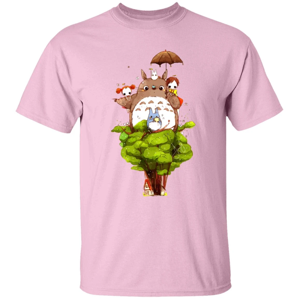 My Neighbor Totoro Characters Cartoon Style T Shirt - Image 5