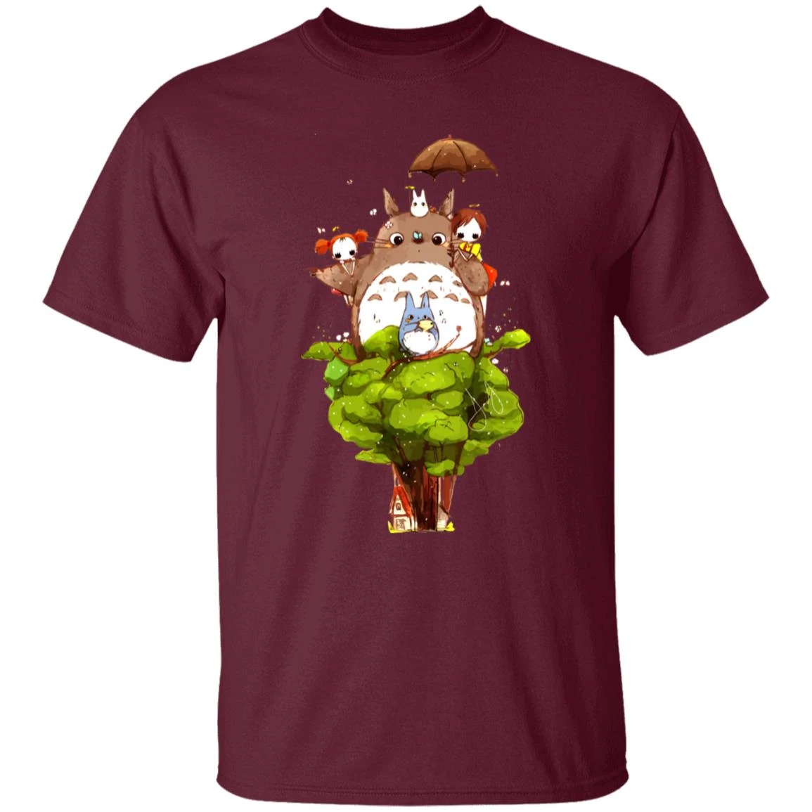 My Neighbor Totoro Characters Cartoon Style T Shirt - Image 14
