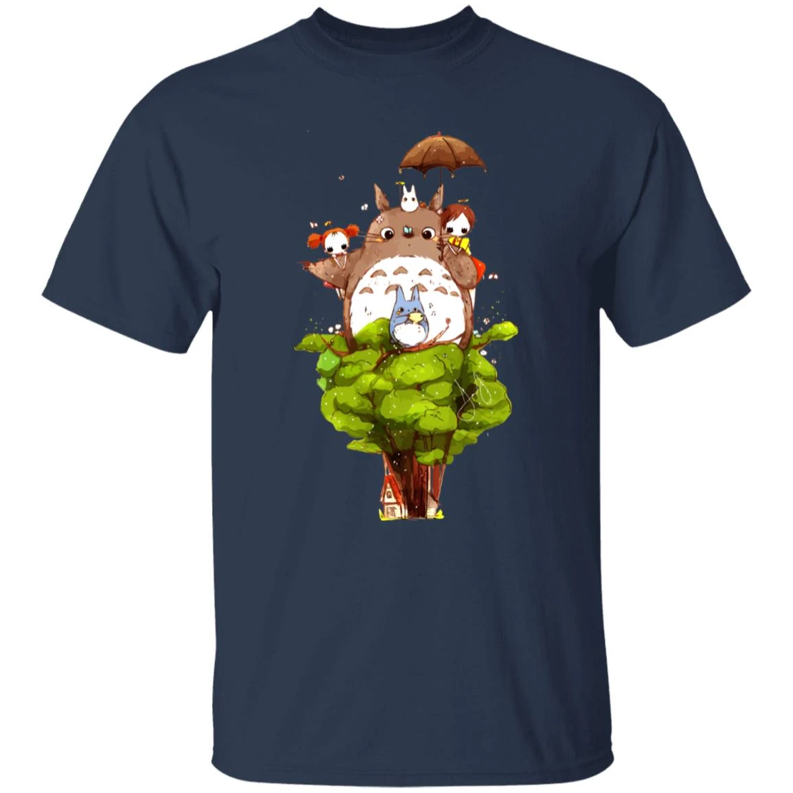 My Neighbor Totoro Characters Cartoon Style T Shirt - Image 7