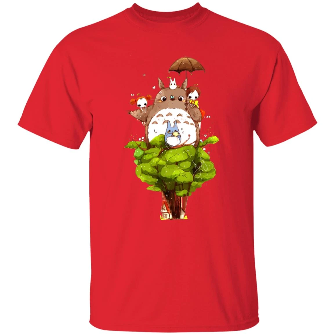 My Neighbor Totoro Characters Cartoon Style T Shirt - Image 8