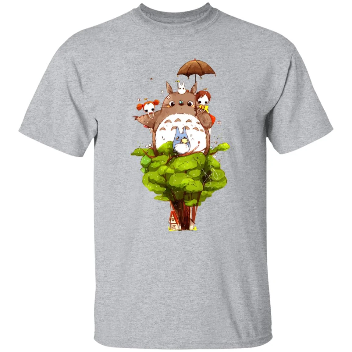 My Neighbor Totoro Characters Cartoon Style T Shirt - Image 9