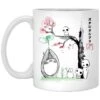 Totoro And The Tree Spirits Mug
