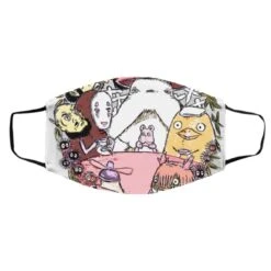 Spirited Away No Face Tea Time Face Mask