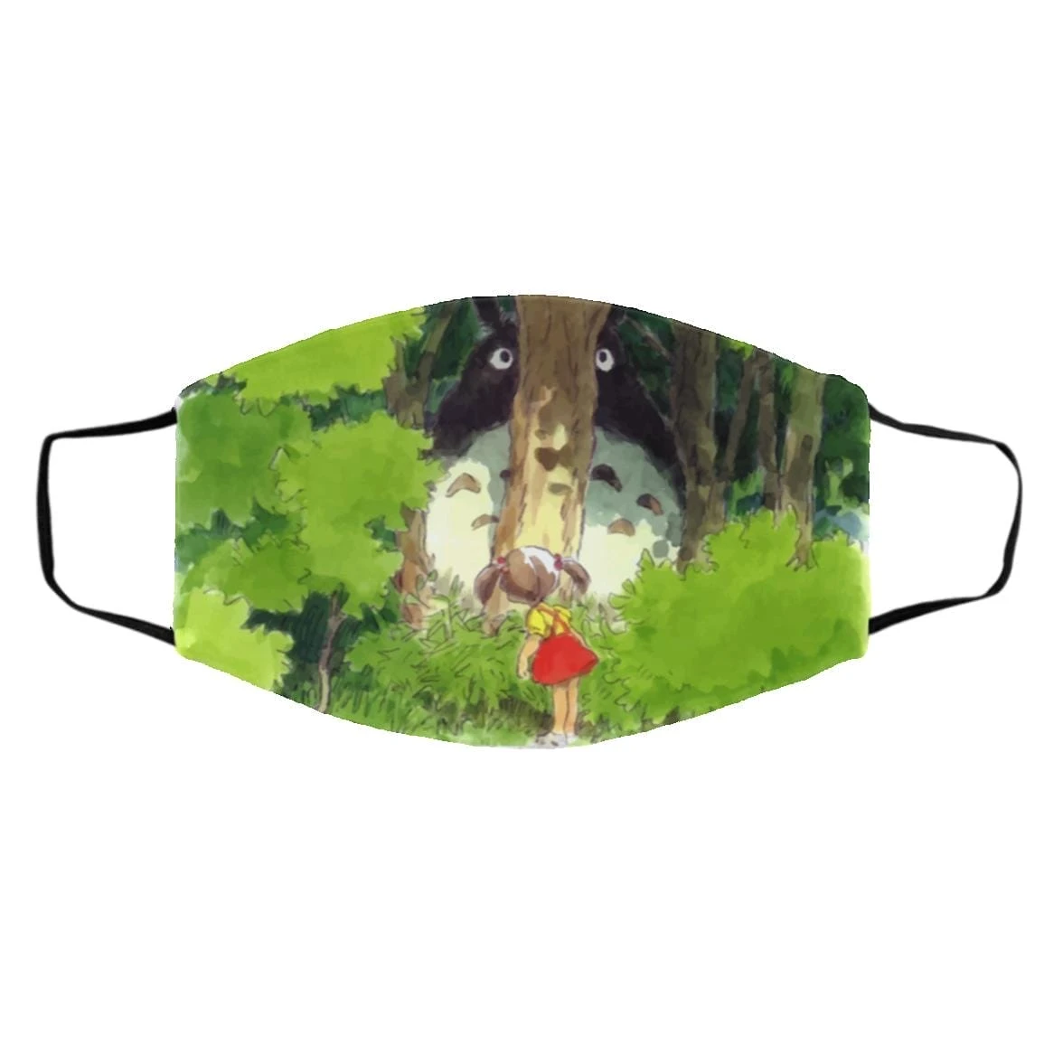 My Neighbor Totoro – Hide & Seek Face Mask - Image 2