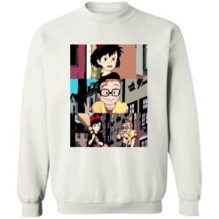Kiki’s Delivery Service Tower Collage Sweatshirt Unisex