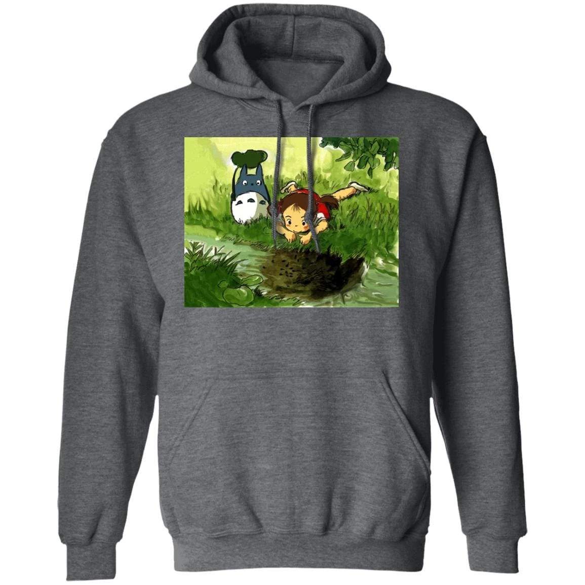 My Neighbor Totoro – Playing Mei Hoodie Unisex - Image 4