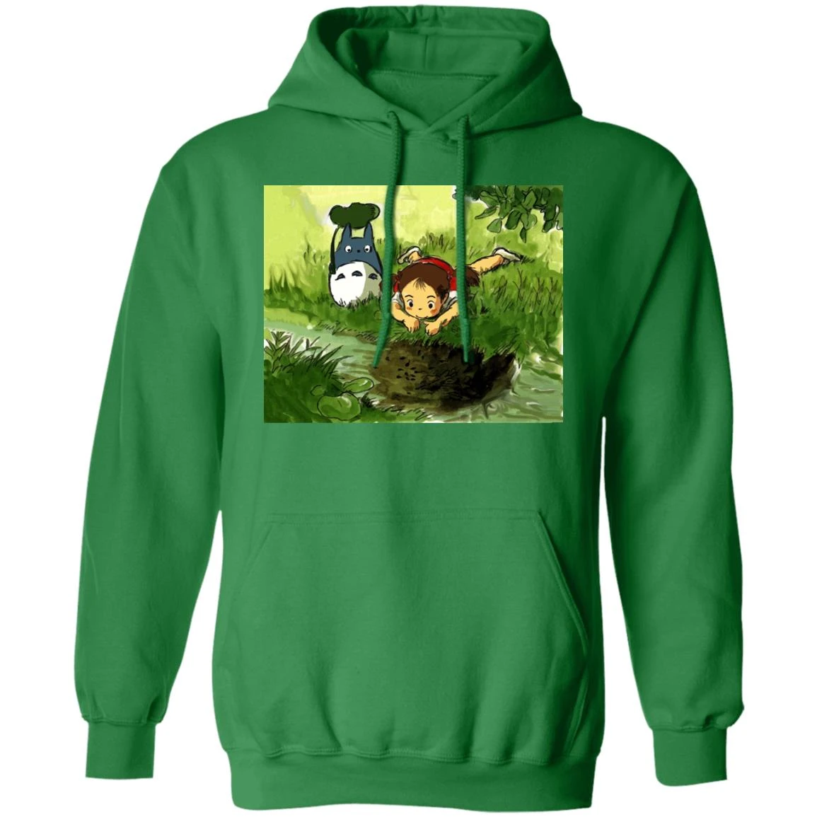 My Neighbor Totoro – Playing Mei Hoodie Unisex - Image 15