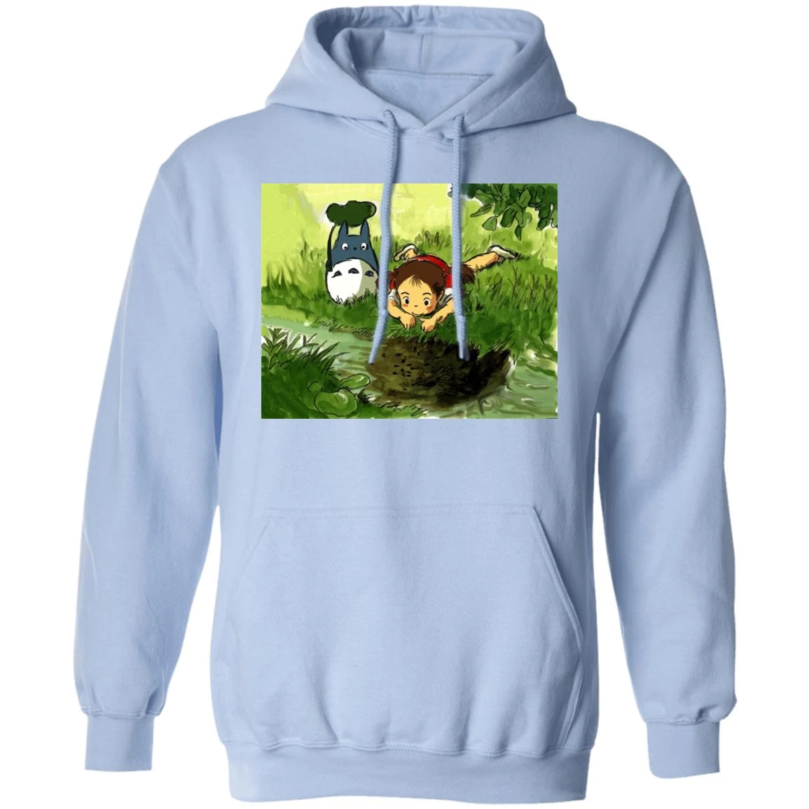 My Neighbor Totoro – Playing Mei Hoodie Unisex - Image 16