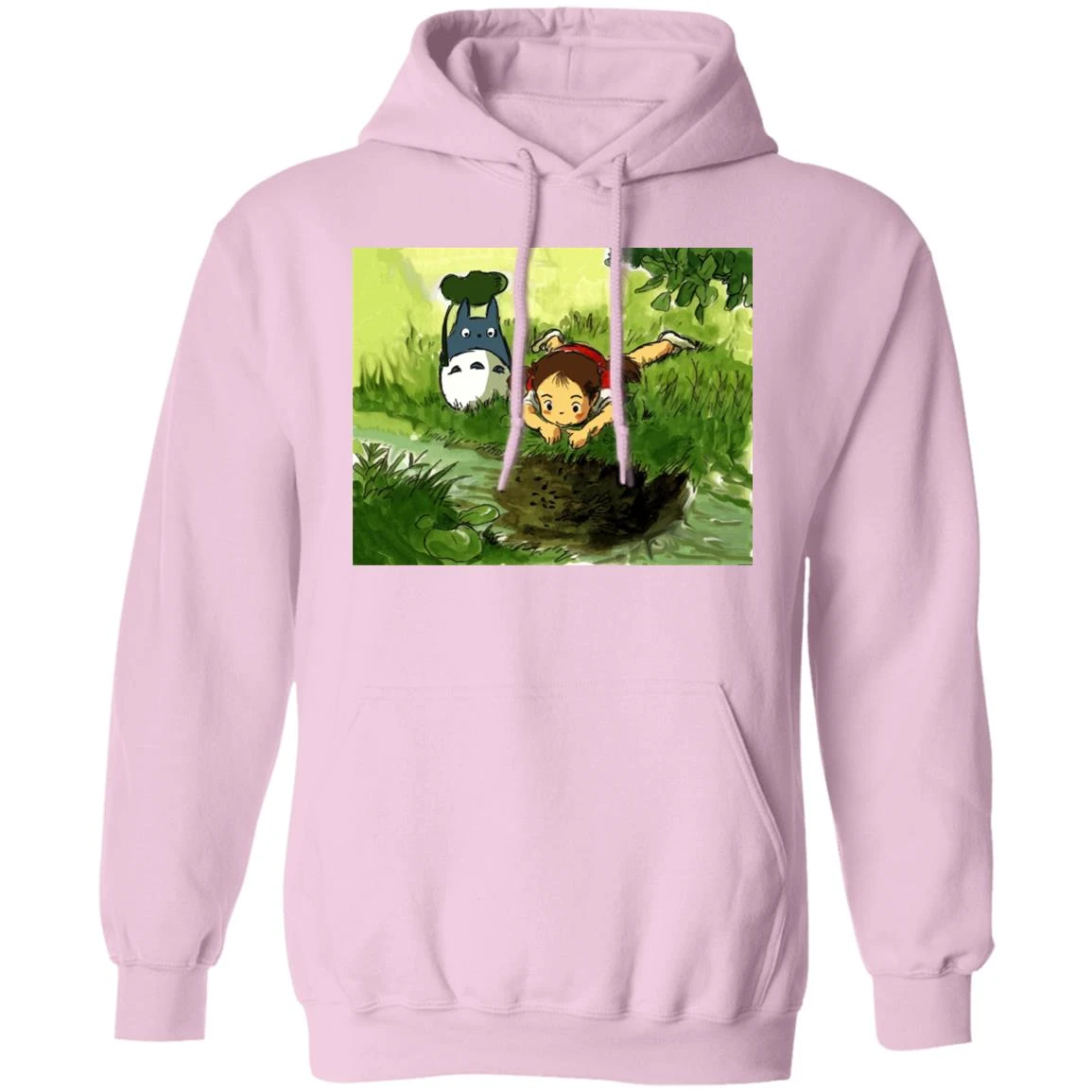 My Neighbor Totoro – Playing Mei Hoodie Unisex - Image 17