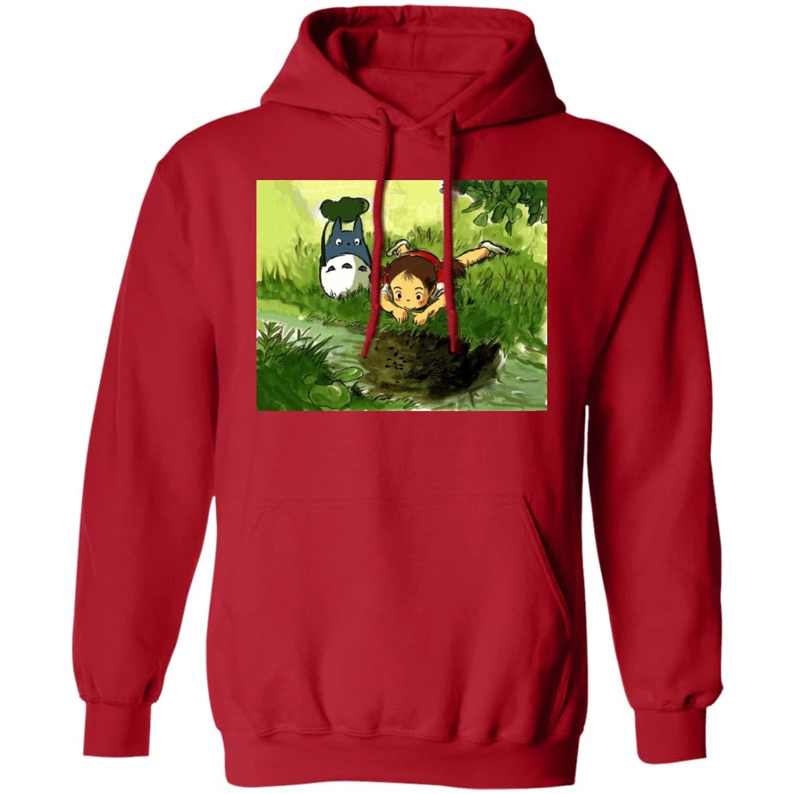 My Neighbor Totoro – Playing Mei Hoodie Unisex - Image 9