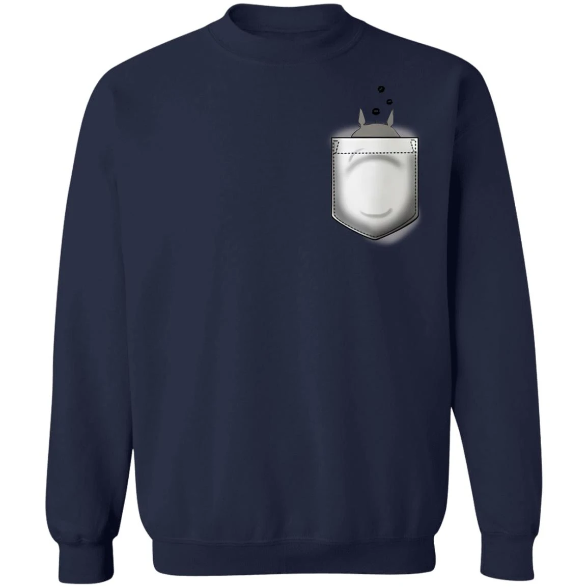 Totoro And Soot Balls In Pocket Sweatshirt - Image 4