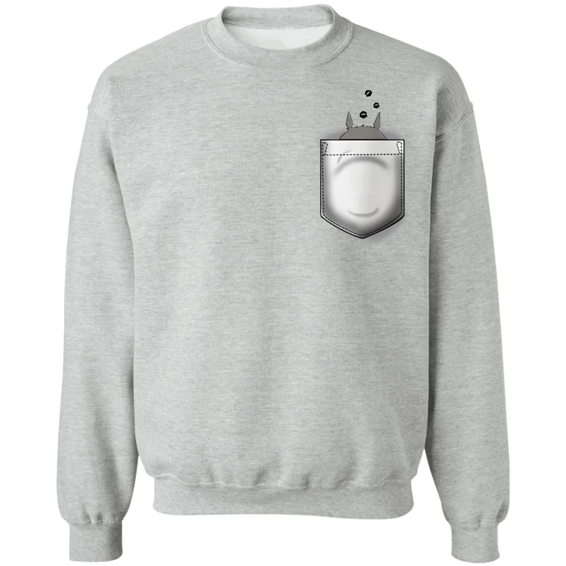 Totoro And Soot Balls In Pocket Sweatshirt - Image 9