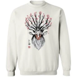 Princess Mononoke – Shishigami And Sakura Sweatshirt