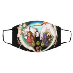 Spirited Away Characters Compilation Face Mask