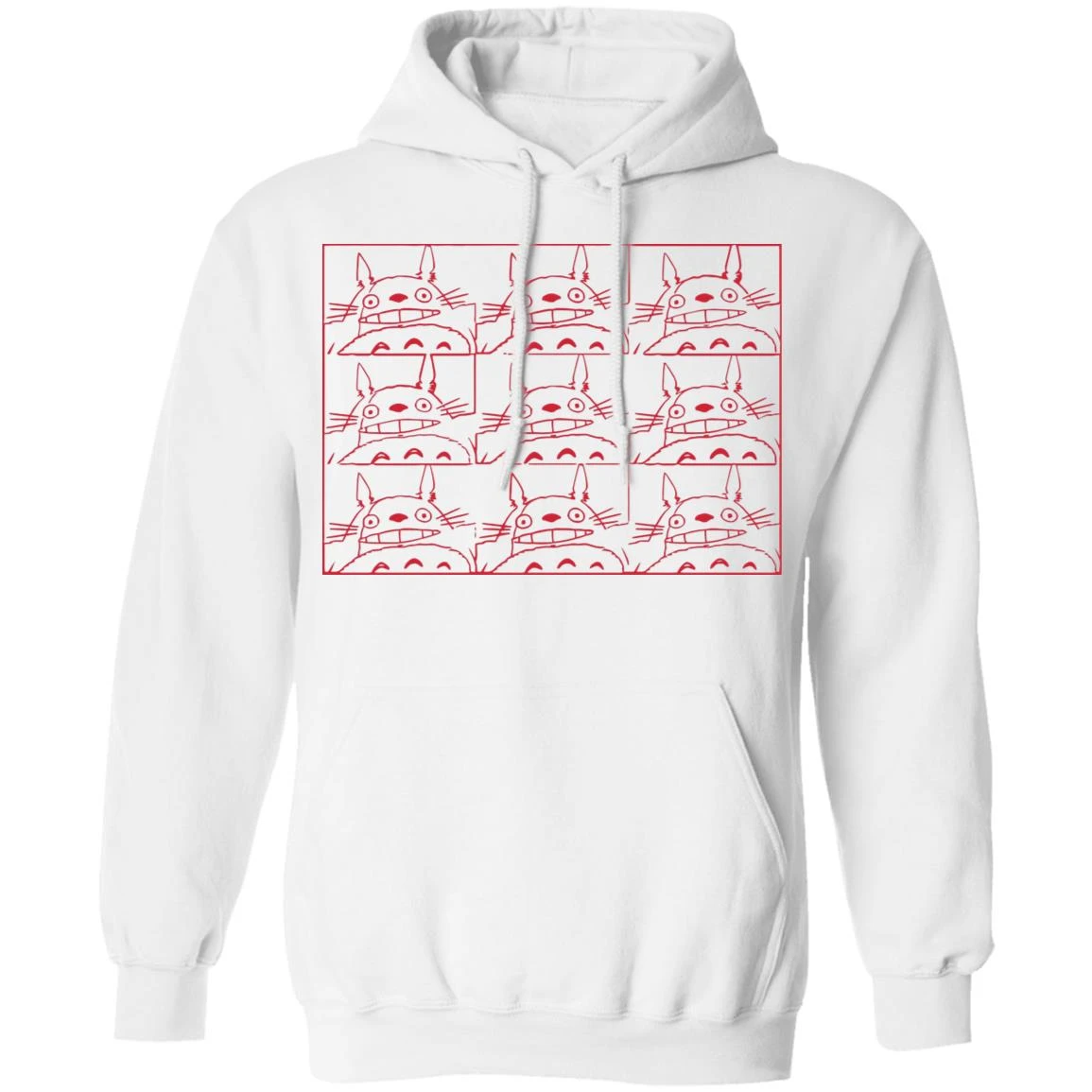 My Neighbor Totoro Neon Collage Art Hoodie - Image 11