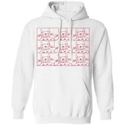 My Neighbor Totoro Neon Collage Art Hoodie