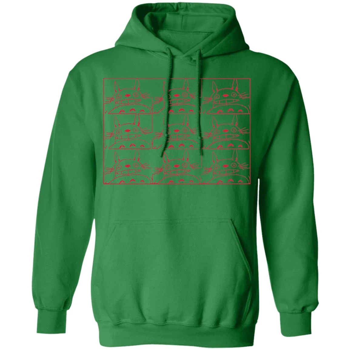 My Neighbor Totoro Neon Collage Art Hoodie - Image 15