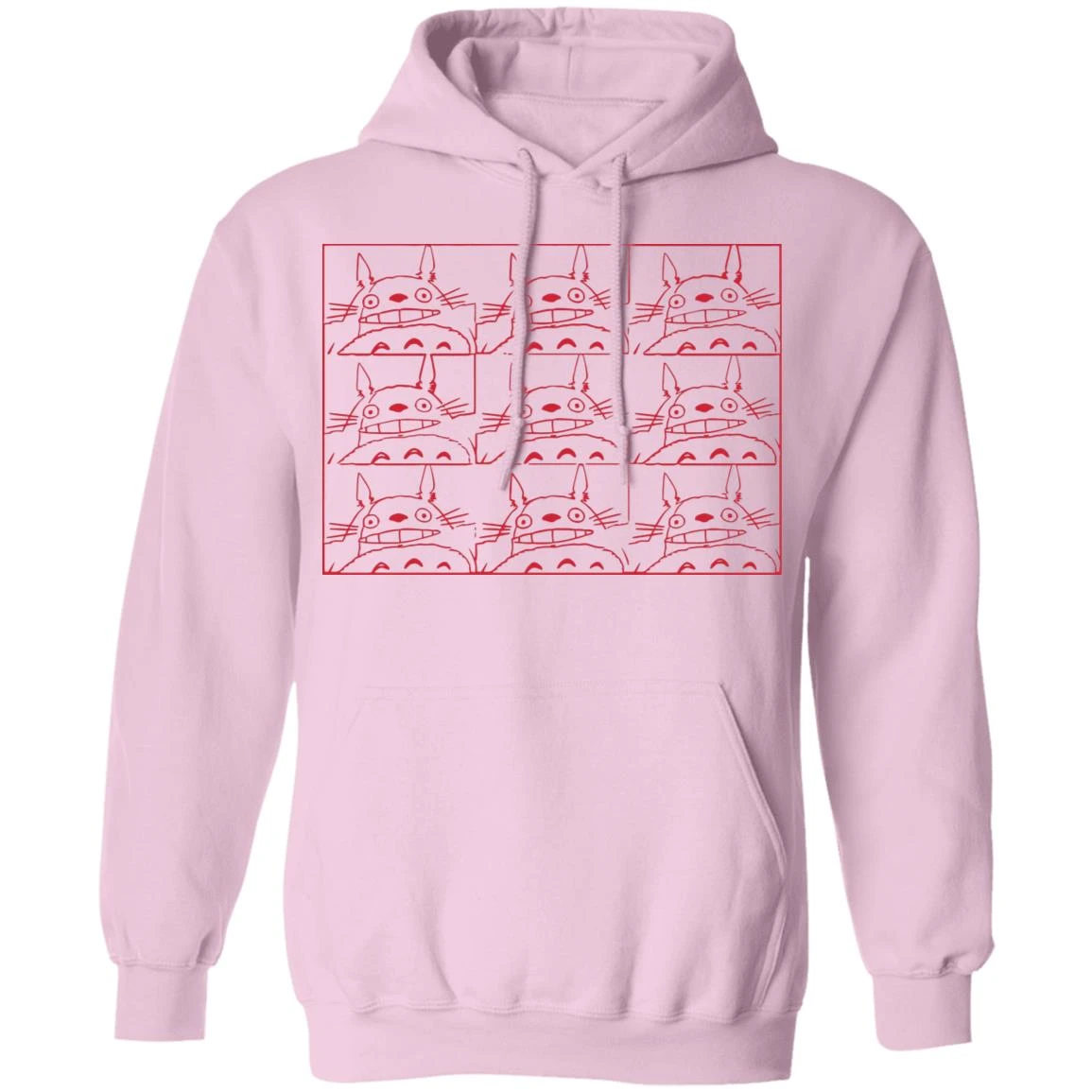 My Neighbor Totoro Neon Collage Art Hoodie - Image 17