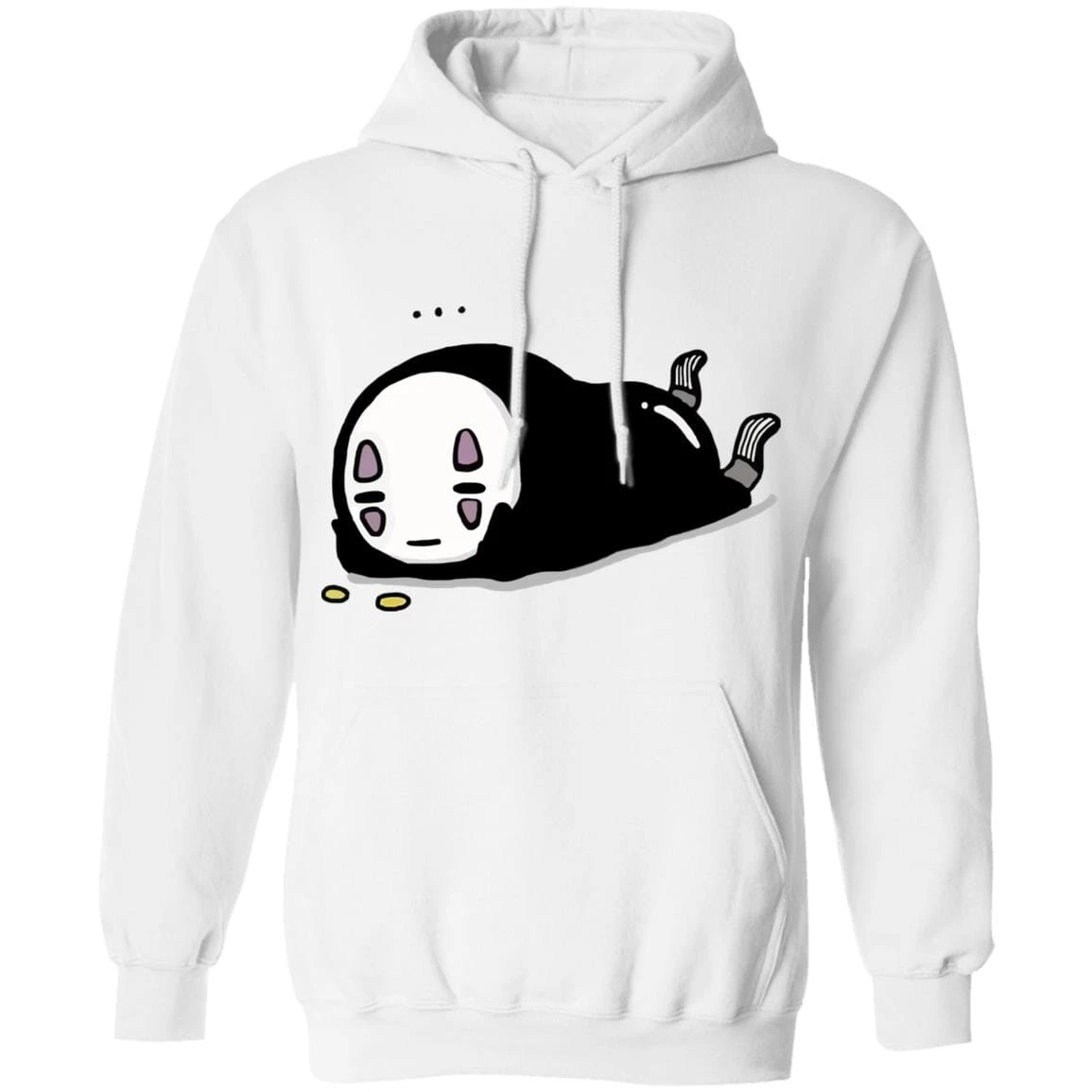 No Face Kaonashi Lying Hoodie - Image 18