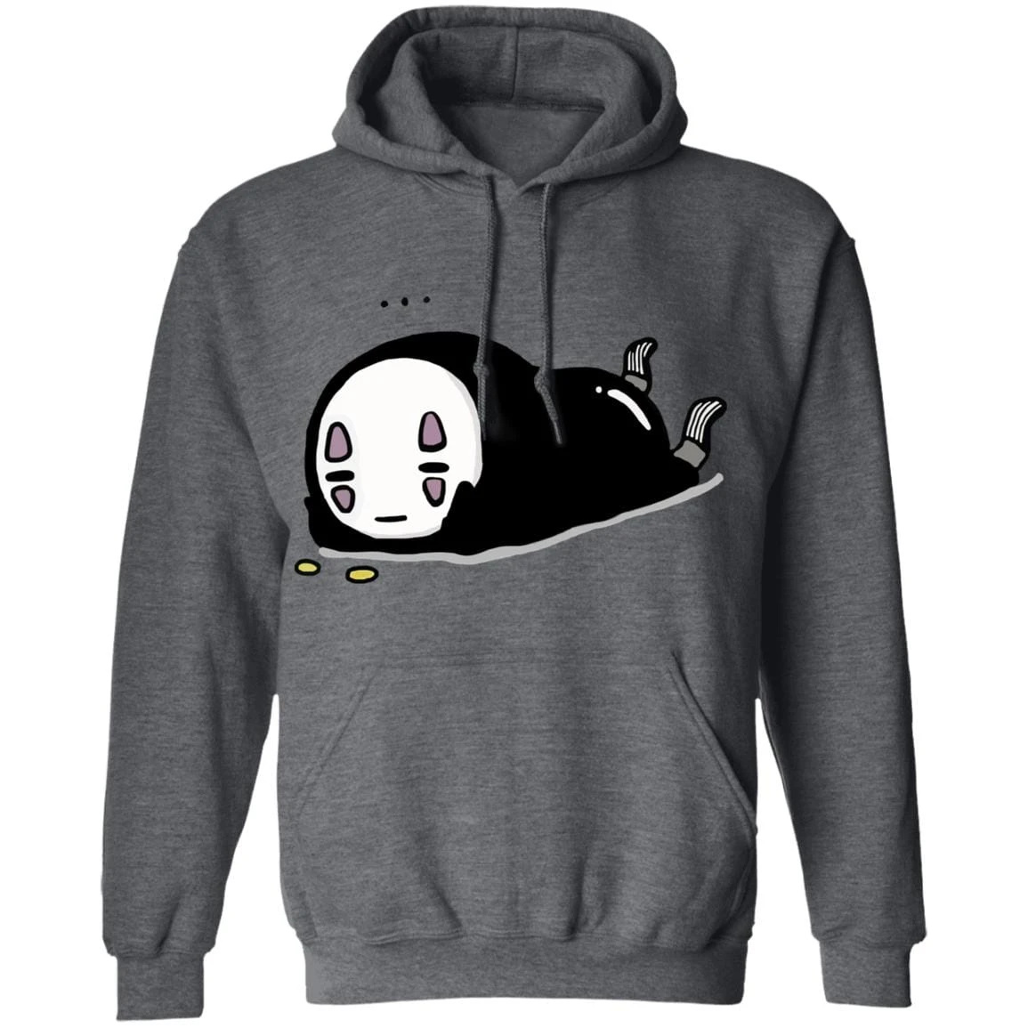No Face Kaonashi Lying Hoodie - Image 11