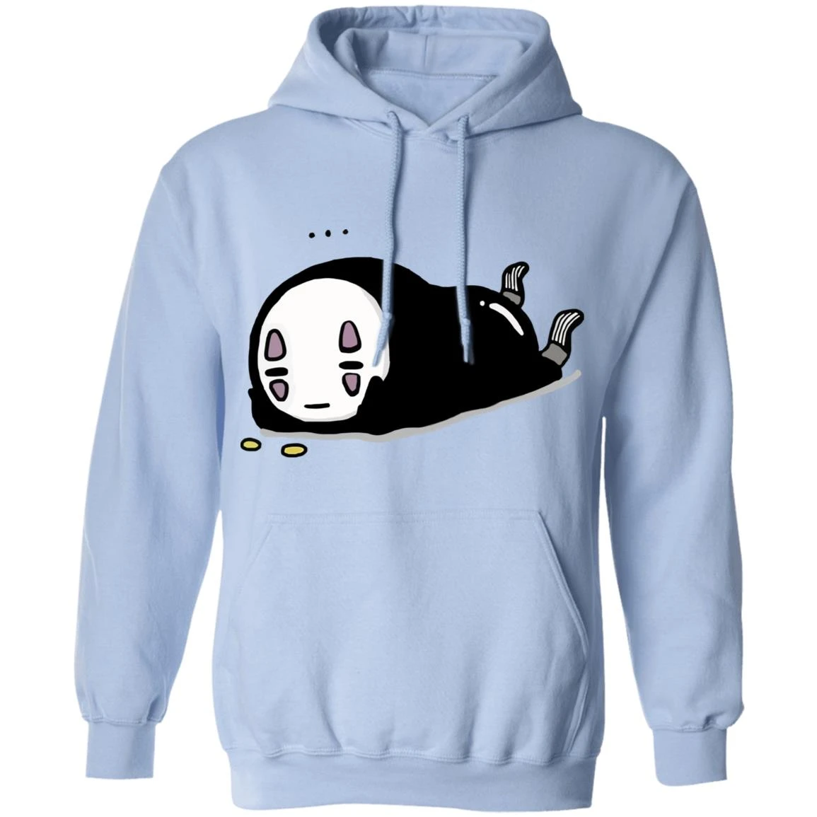 No Face Kaonashi Lying Hoodie - Image 12