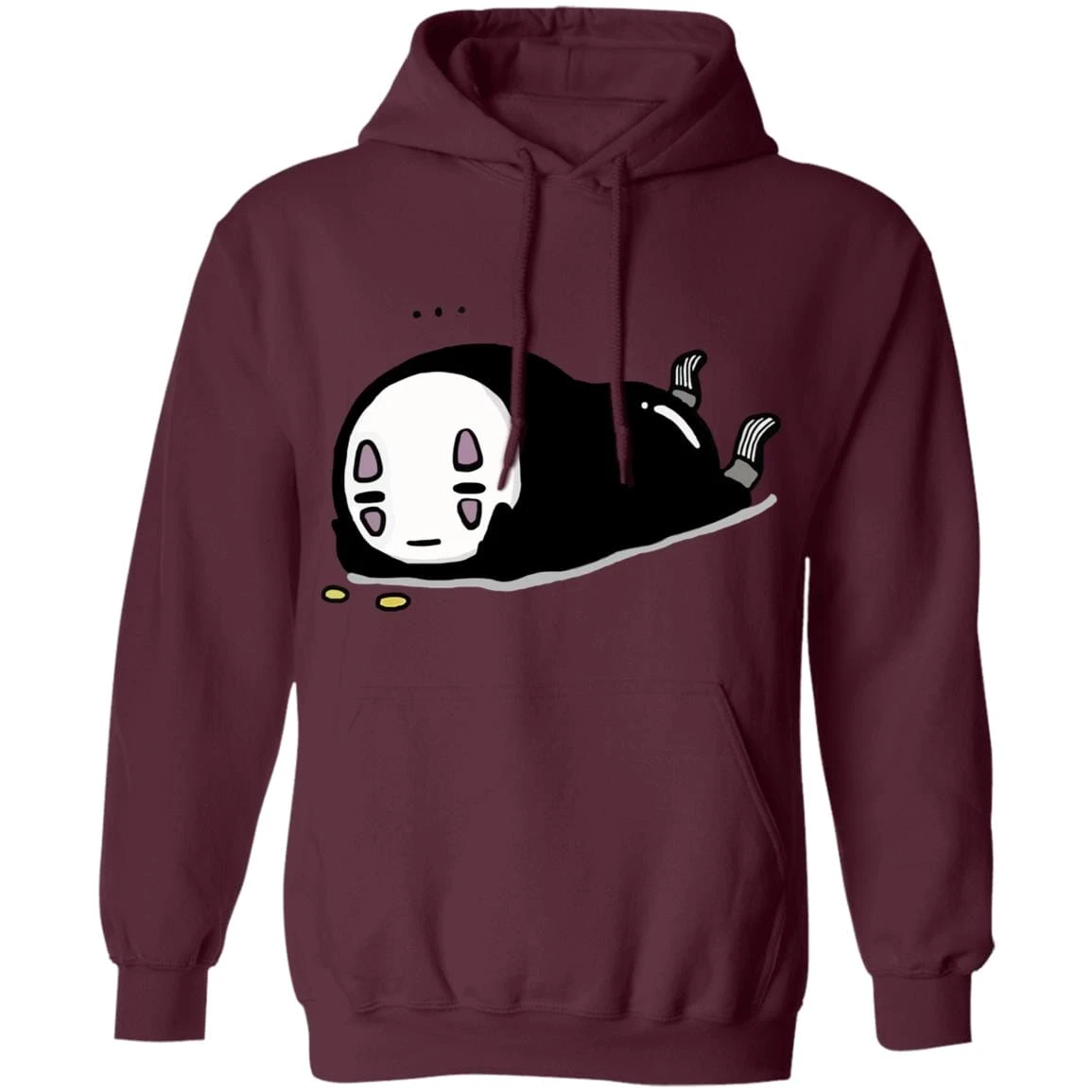 No Face Kaonashi Lying Hoodie - Image 8