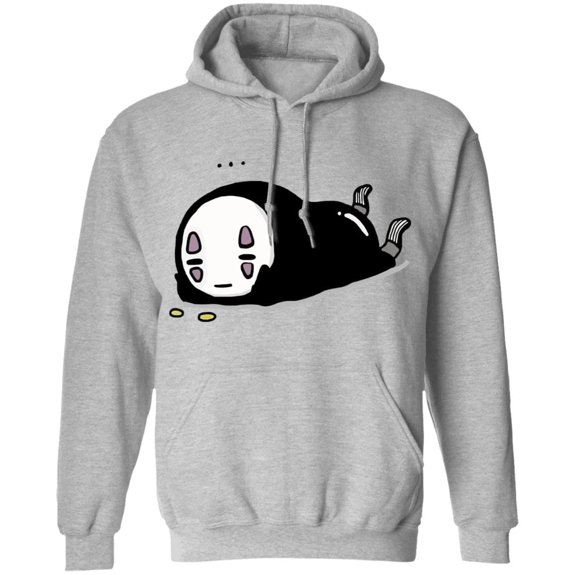 No Face Kaonashi Lying Hoodie - Image 17