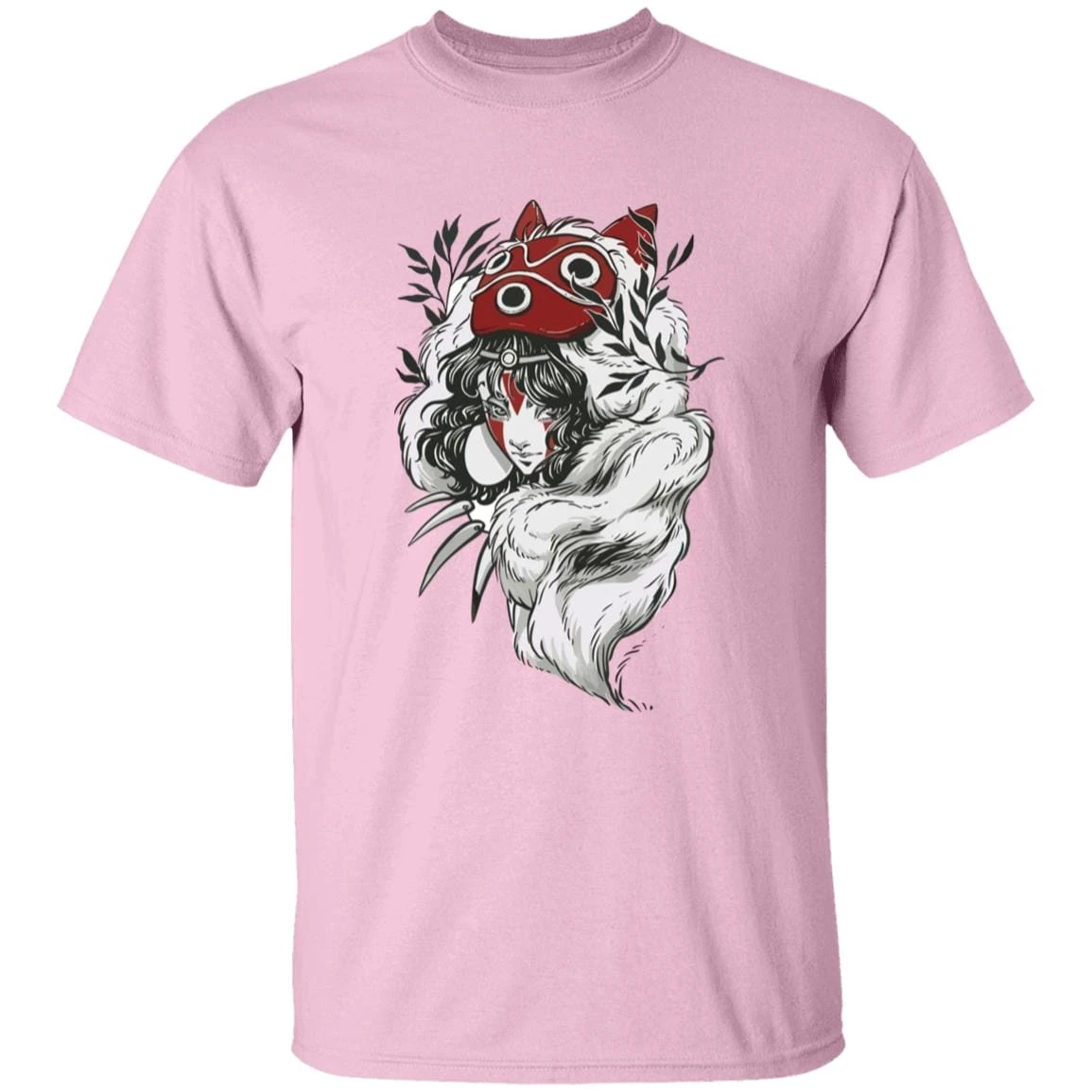 Princess Mononoke Black And White Fanart T Shirt - Image 13