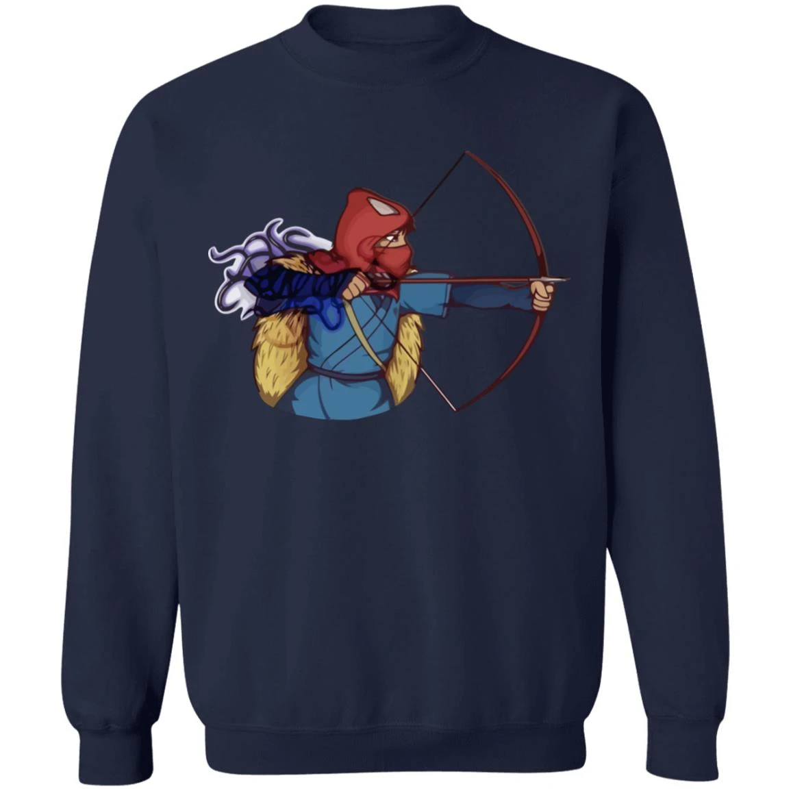 Princess Mononoke – Ashitaka Sweatshirt - Image 4