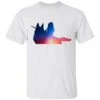 Princess Mononoke Rainbow Style T Shirt