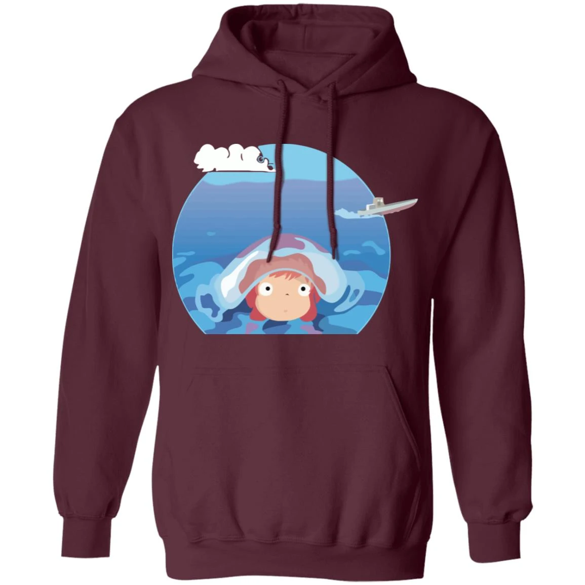 Ponyo In Her First Trip Hoodie - Image 16