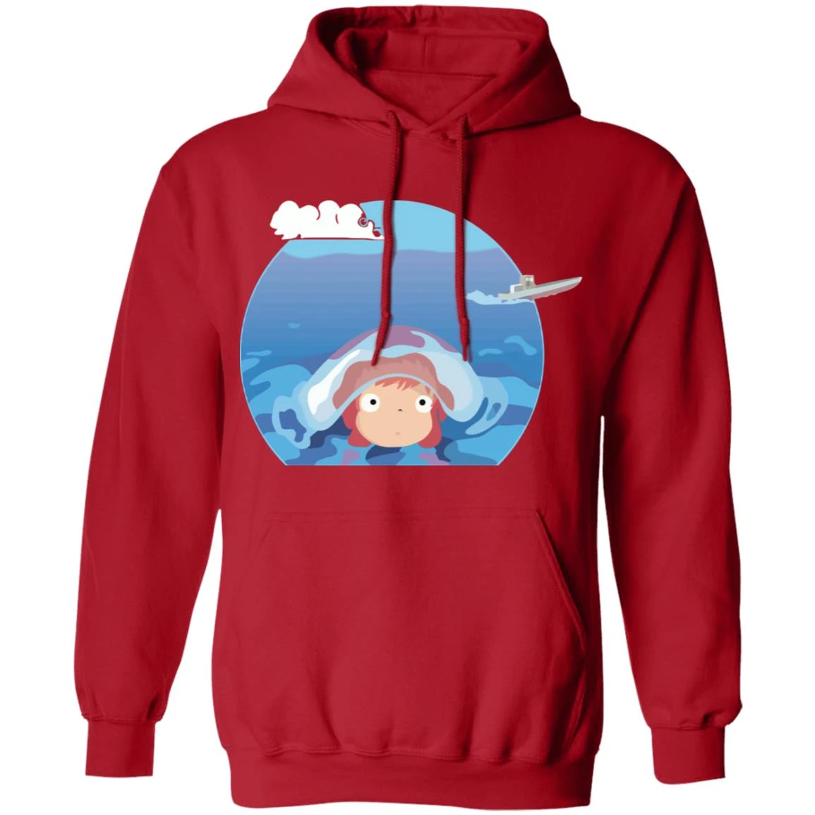 Ponyo In Her First Trip Hoodie - Image 8
