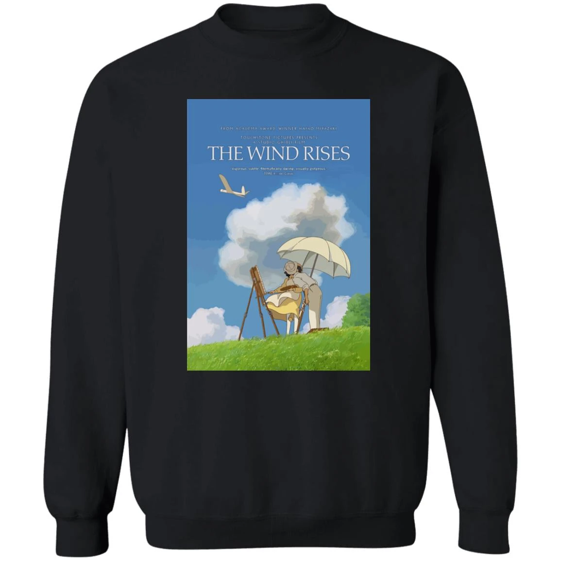 The Wind Rises Poster Classic Sweatshirt - Image 12