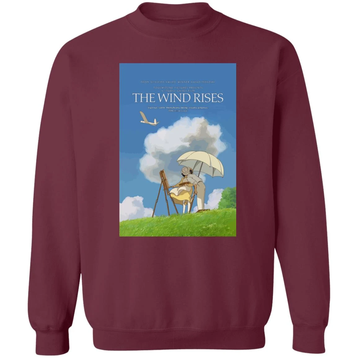The Wind Rises Poster Classic Sweatshirt - Image 4
