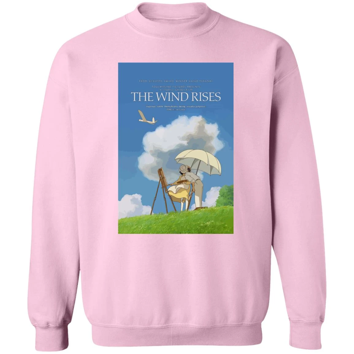 The Wind Rises Poster Classic Sweatshirt - Image 9