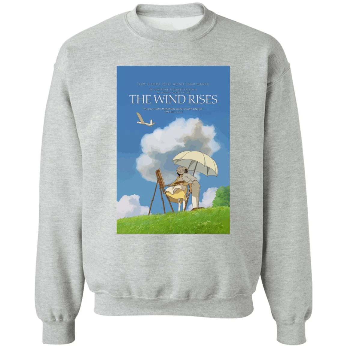 The Wind Rises Poster Classic Sweatshirt - Image 10